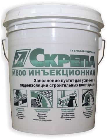 Скрепа м600 Инъекционная