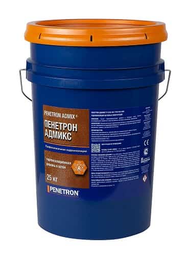Пенетрон Адмикс ведро 25 кг
