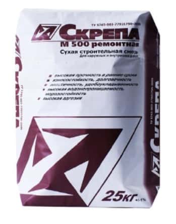 Скрепа М500 мешок 25