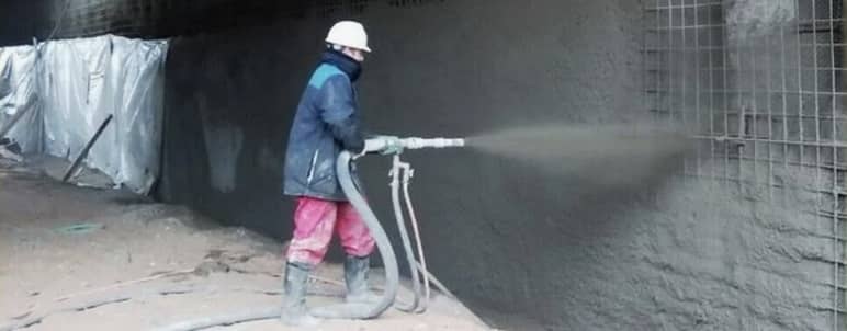 торкретирование смеси Скрепа м700